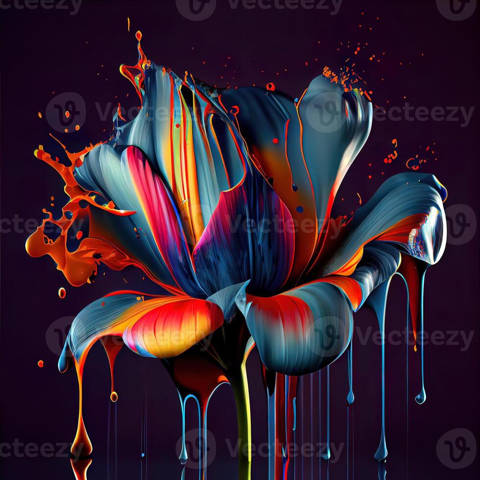 Abstract Flower - photo