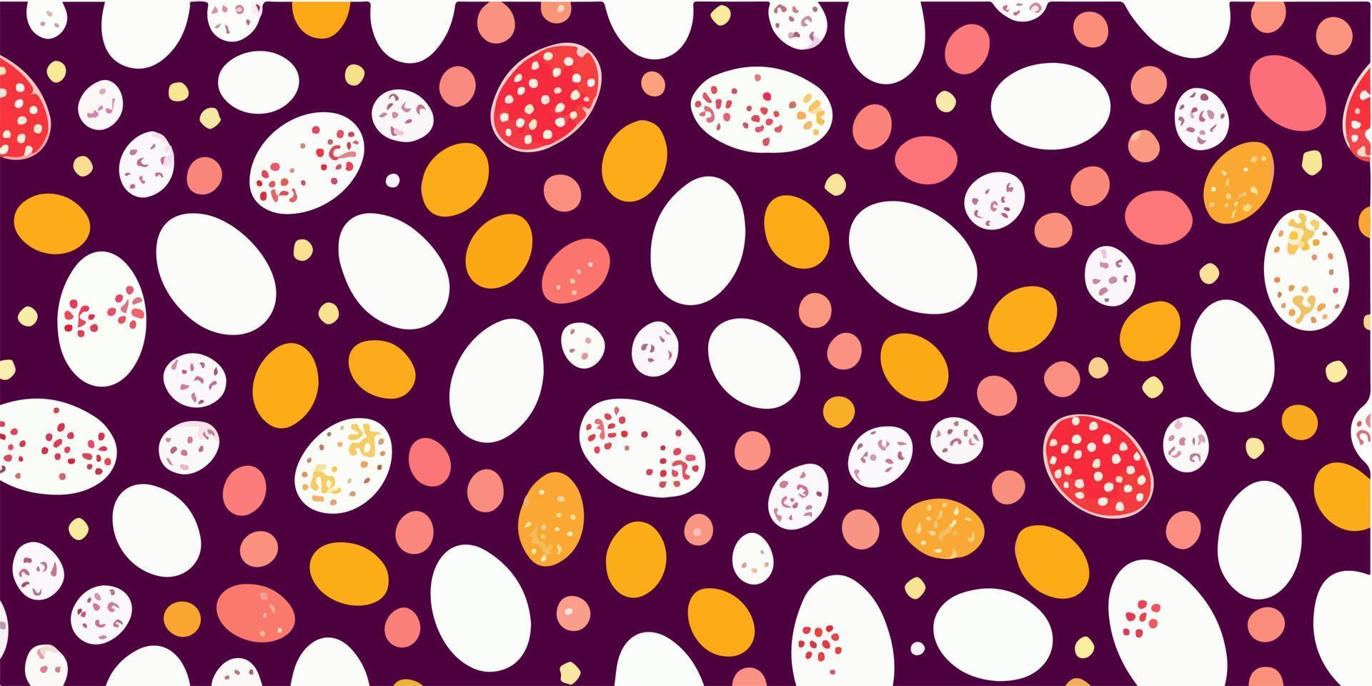 Modern Luxury Easter Vector Wallpaper