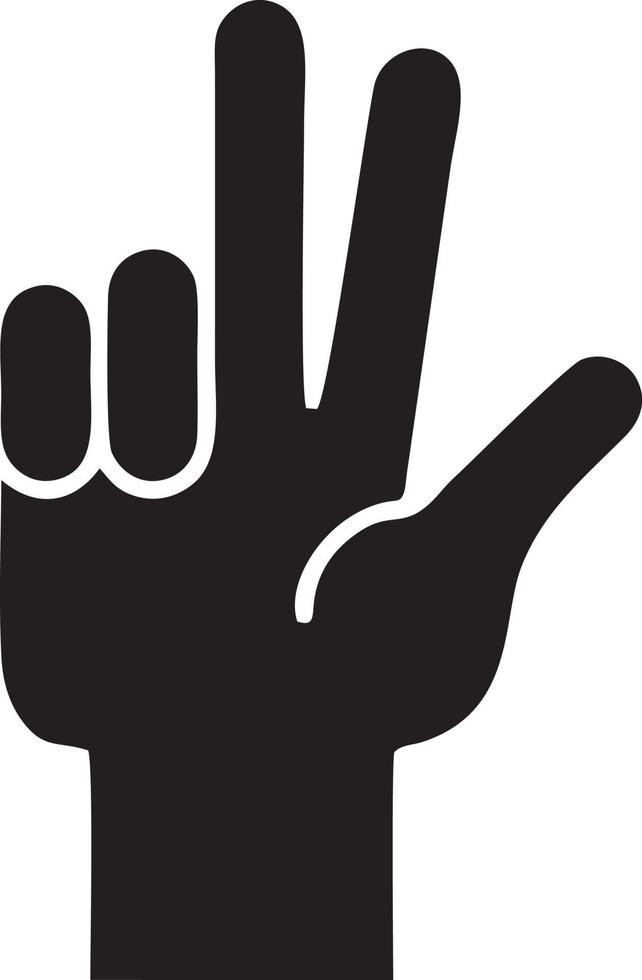 Hand icon symbol vector image. Illustration of the isolated finger hand touch human design. EPS 10