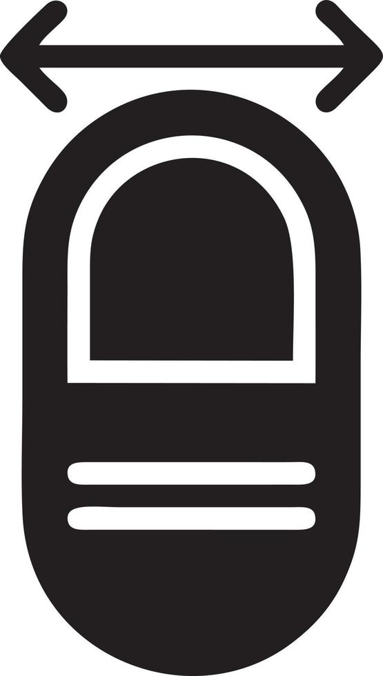 Hand icon symbol vector image. Illustration of the isolated finger hand touch human design. EPS 10