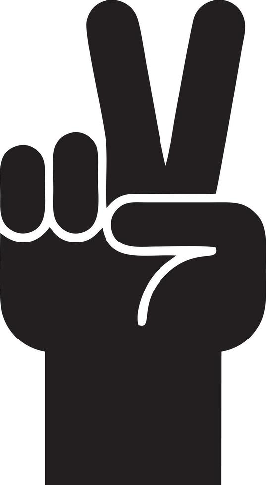 Hand icon symbol vector image. Illustration of the isolated finger hand touch human design. EPS 10