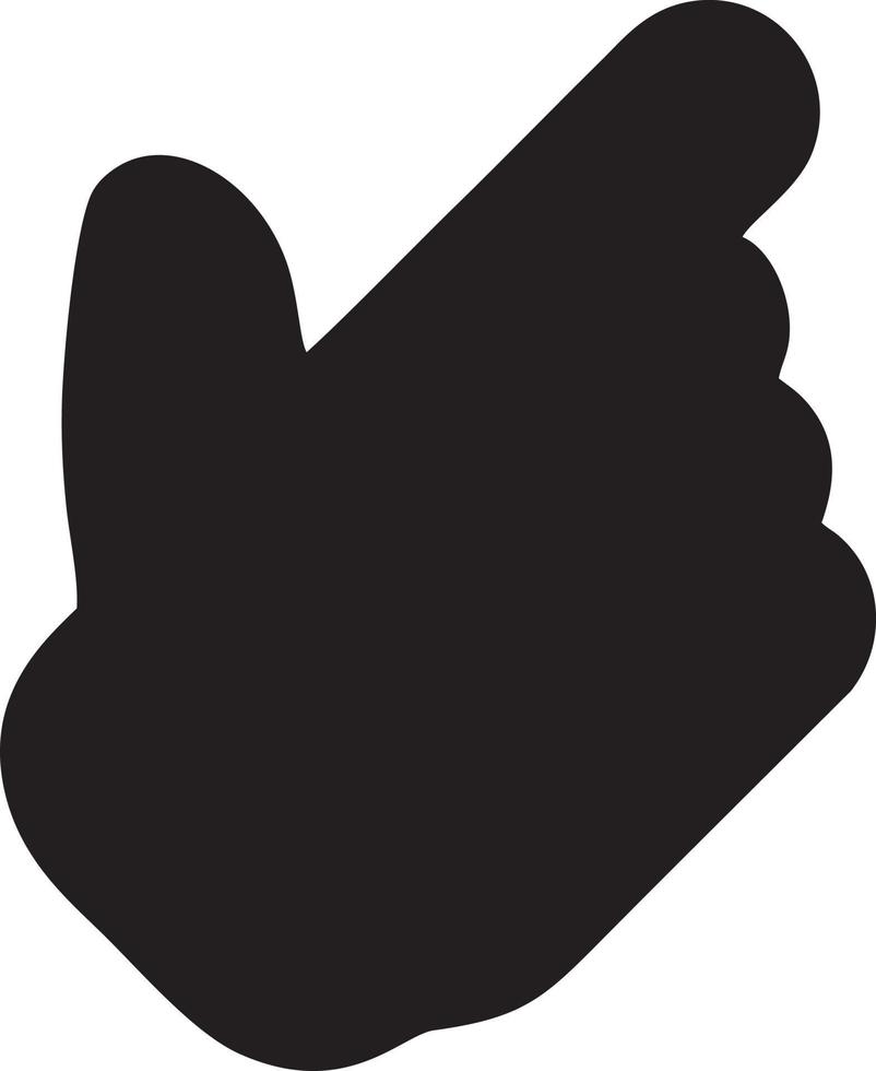 Hand icon symbol vector image. Illustration of the isolated finger hand touch human design. EPS 10