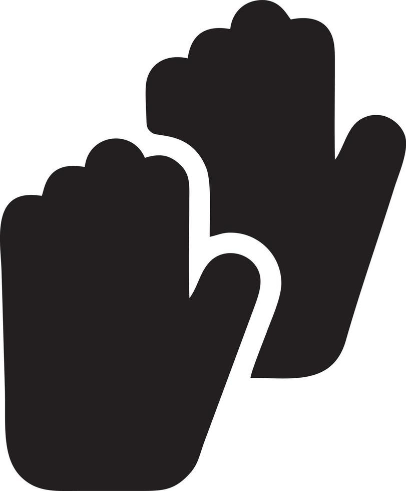 Hand icon symbol vector image. Illustration of the isolated finger hand touch human design. EPS 10