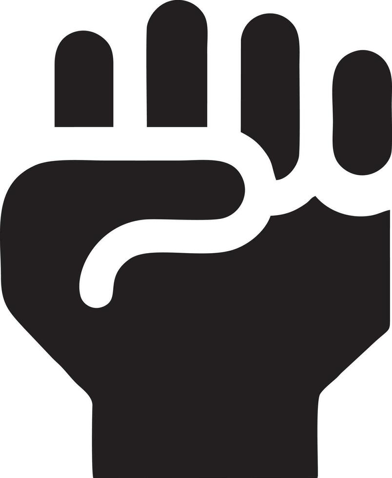 Hand icon symbol vector image. Illustration of the isolated finger hand touch human design. EPS 10