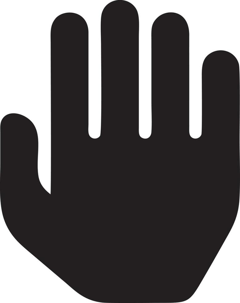 Hand icon symbol vector image. Illustration of the isolated finger hand touch human design. EPS 10