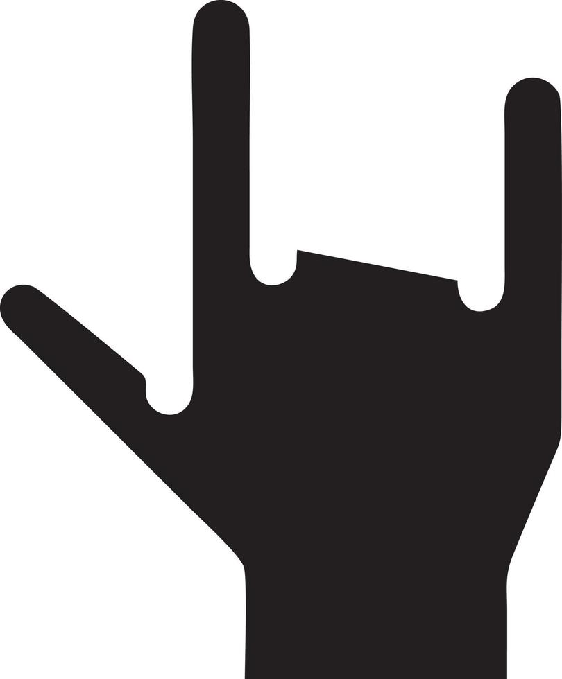 Hand icon symbol vector image. Illustration of the isolated finger hand touch human design. EPS 10