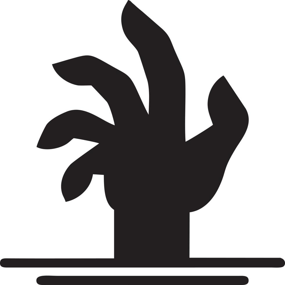 Hand icon symbol vector image. Illustration of the isolated finger hand touch human design. EPS 10