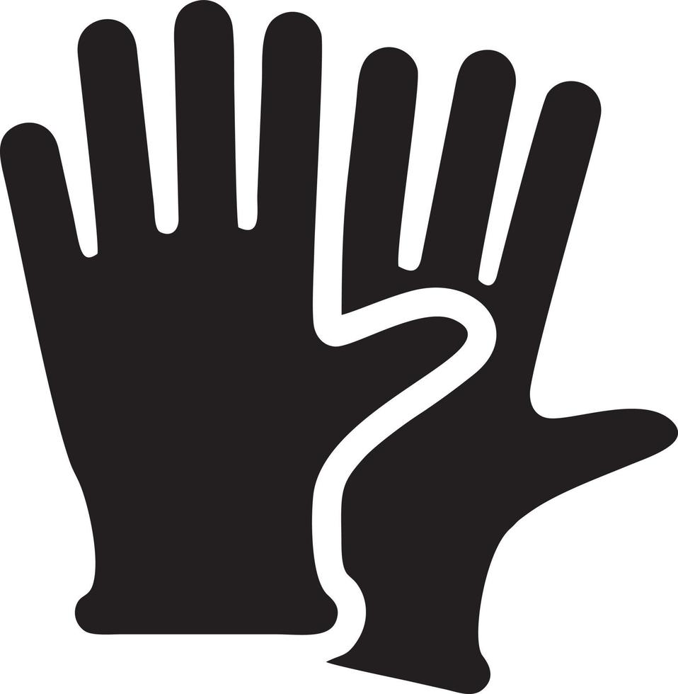 Hand icon symbol vector image. Illustration of the isolated finger hand touch human design. EPS 10