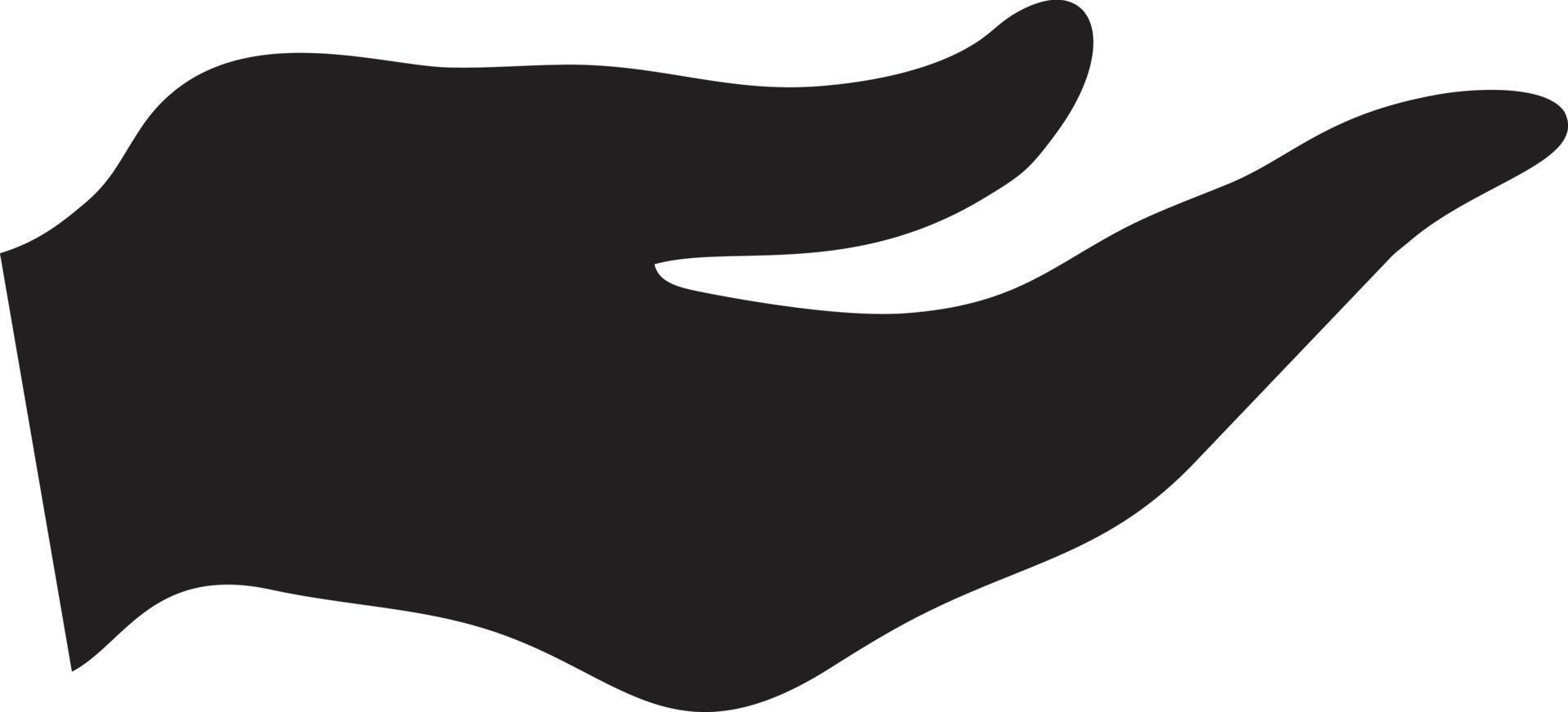 Hand icon symbol vector image. Illustration of the isolated finger hand touch human design. EPS 10