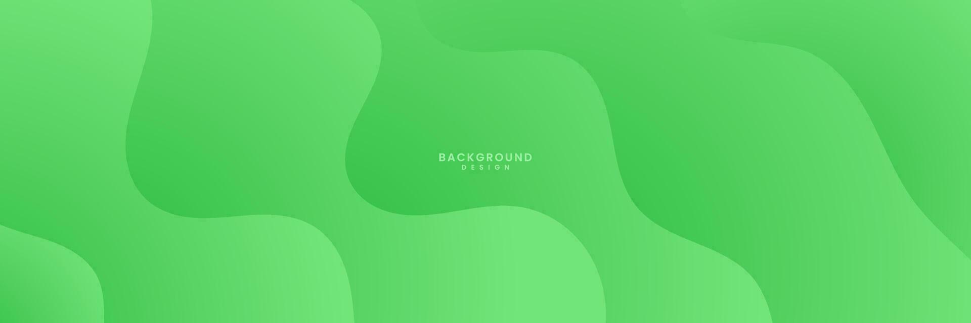 abstract green colorful gradient background vector illustration