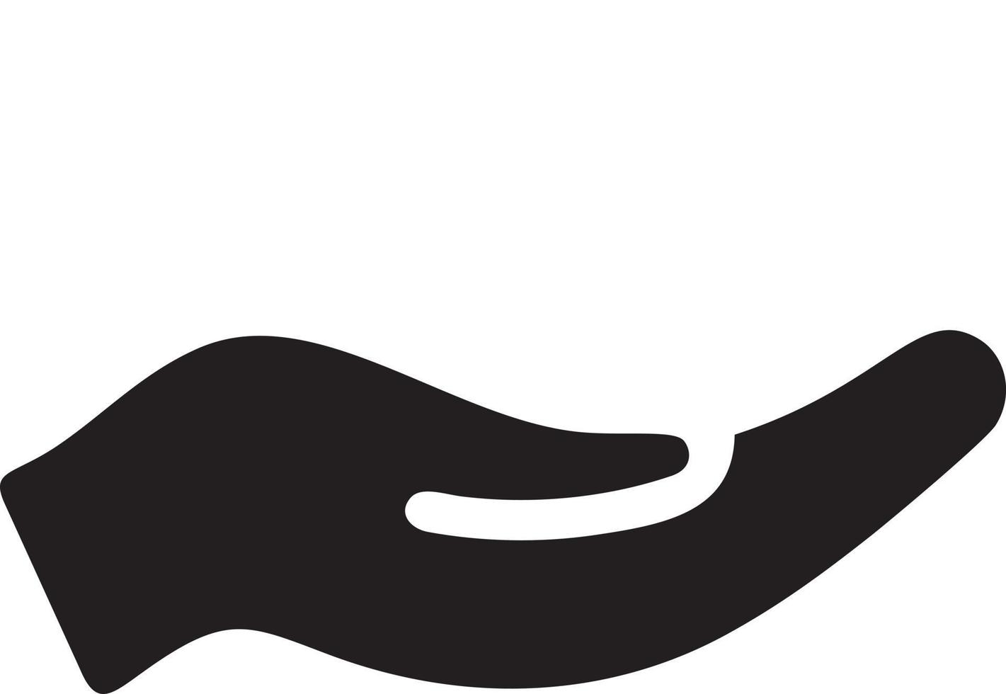 Hand icon symbol vector image. Illustration of the isolated finger hand touch human design. EPS 10