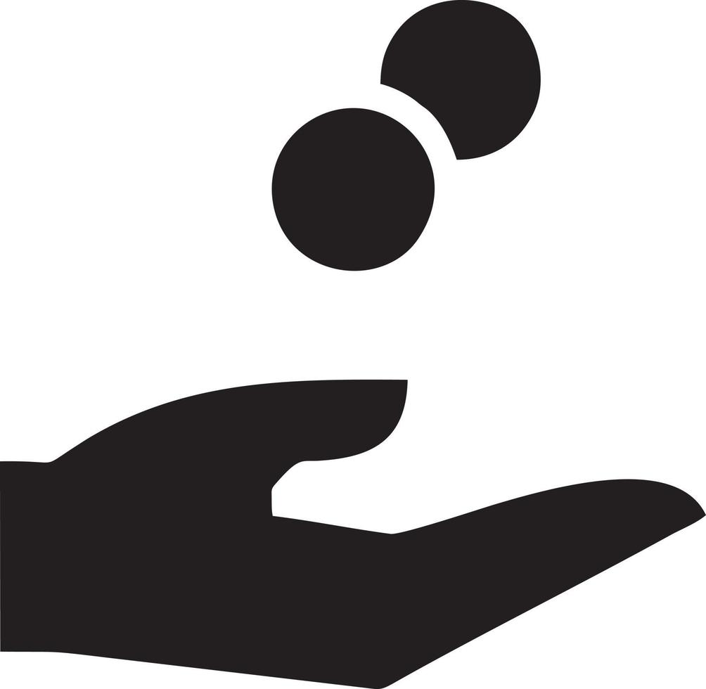 Hand icon symbol vector image. Illustration of the isolated finger hand touch human design. EPS 10