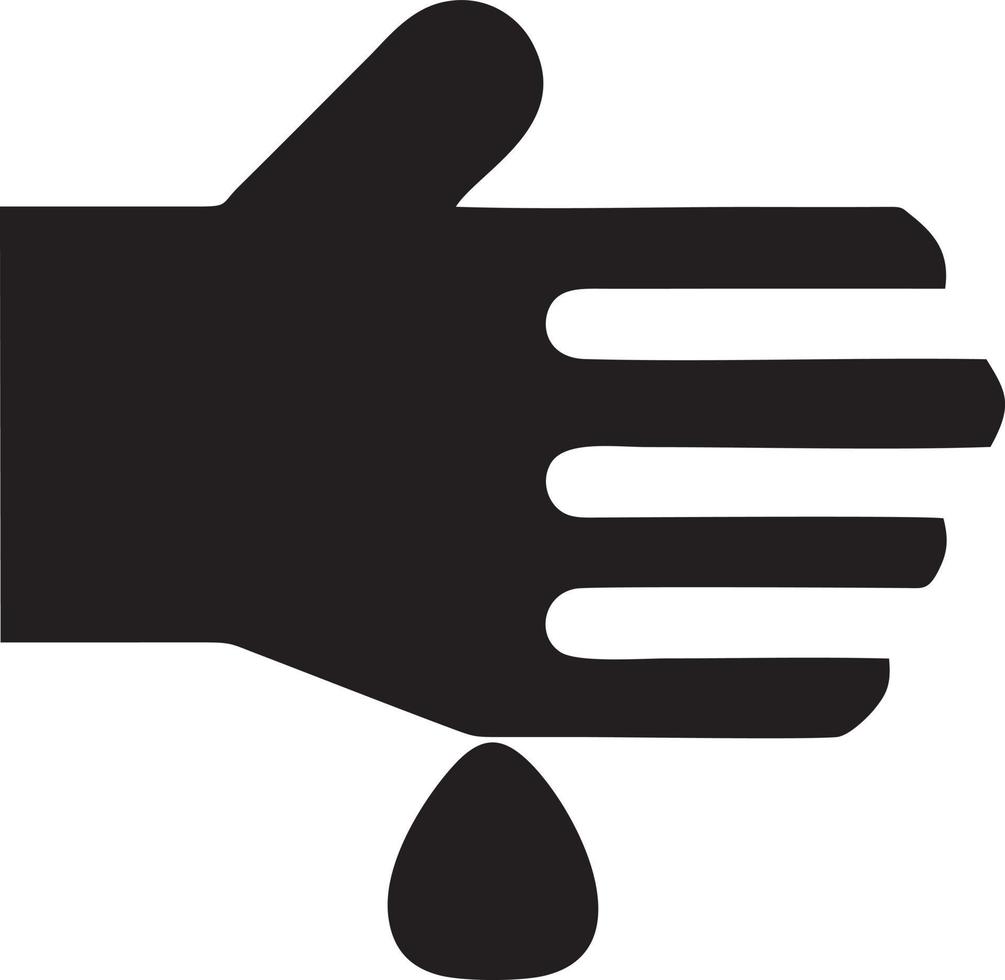 Hand icon symbol vector image. Illustration of the isolated finger hand touch human design. EPS 10