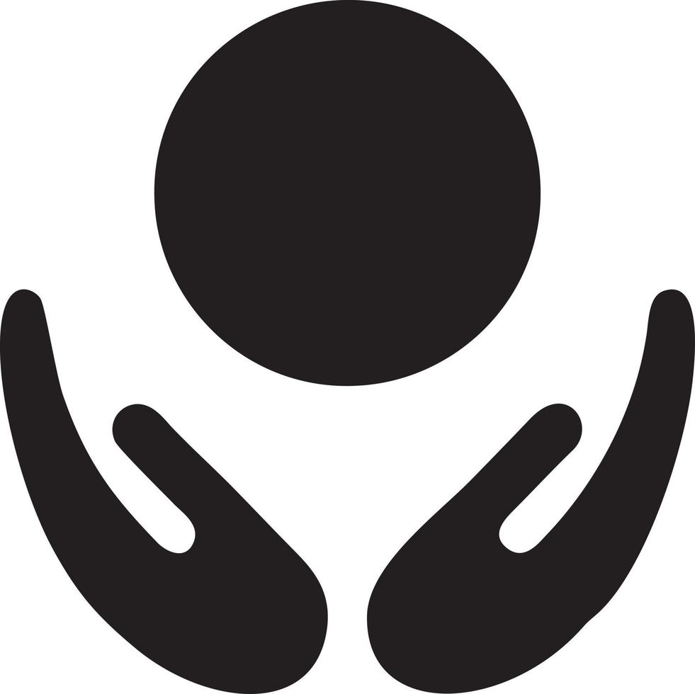 Hand icon symbol vector image. Illustration of the isolated finger hand touch human design. EPS 10