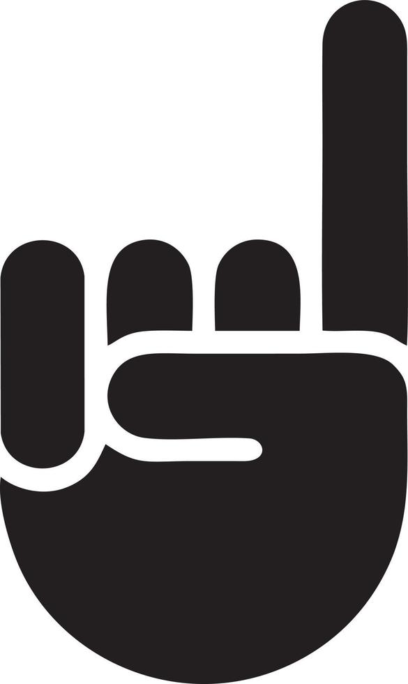 Hand icon symbol vector image. Illustration of the isolated finger hand touch human design. EPS 10