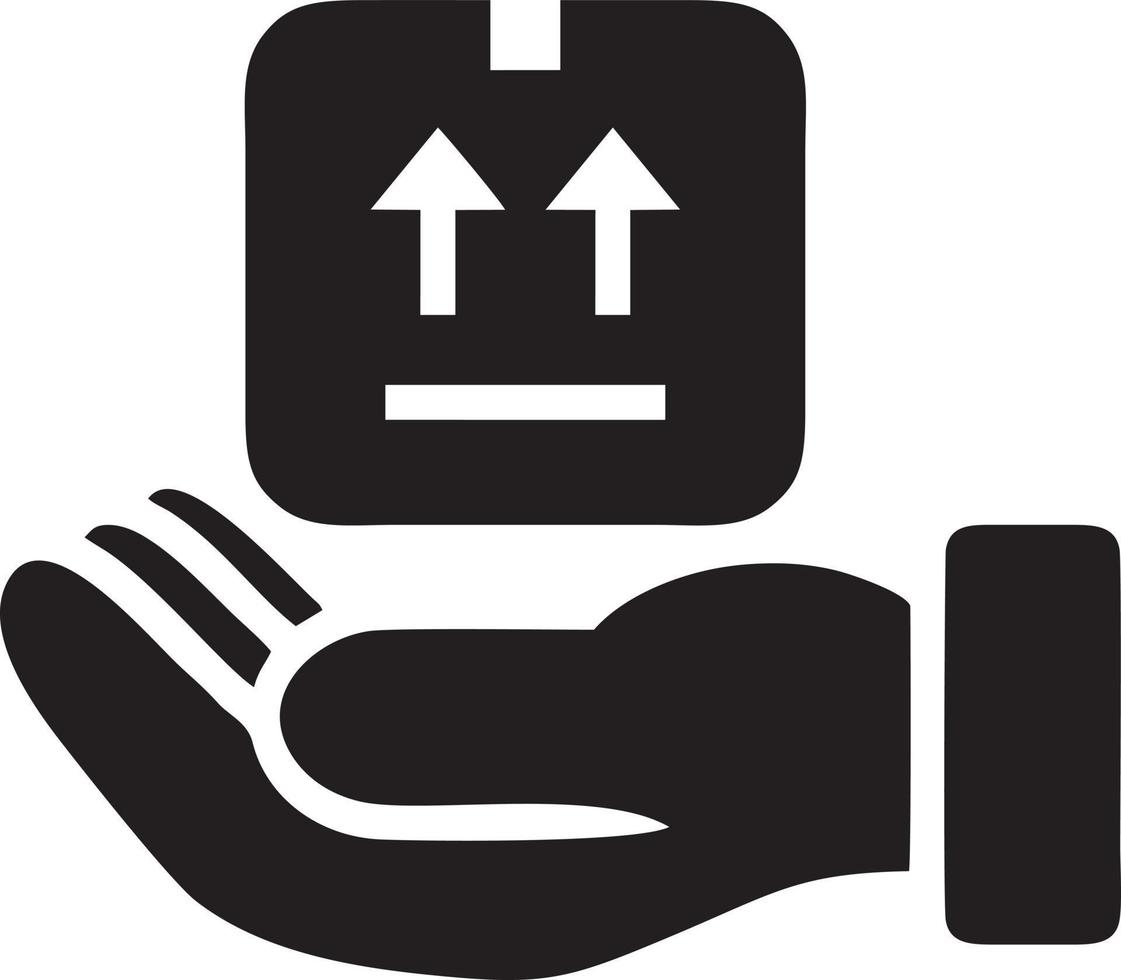 Hand icon symbol vector image. Illustration of the isolated finger hand touch human design. EPS 10