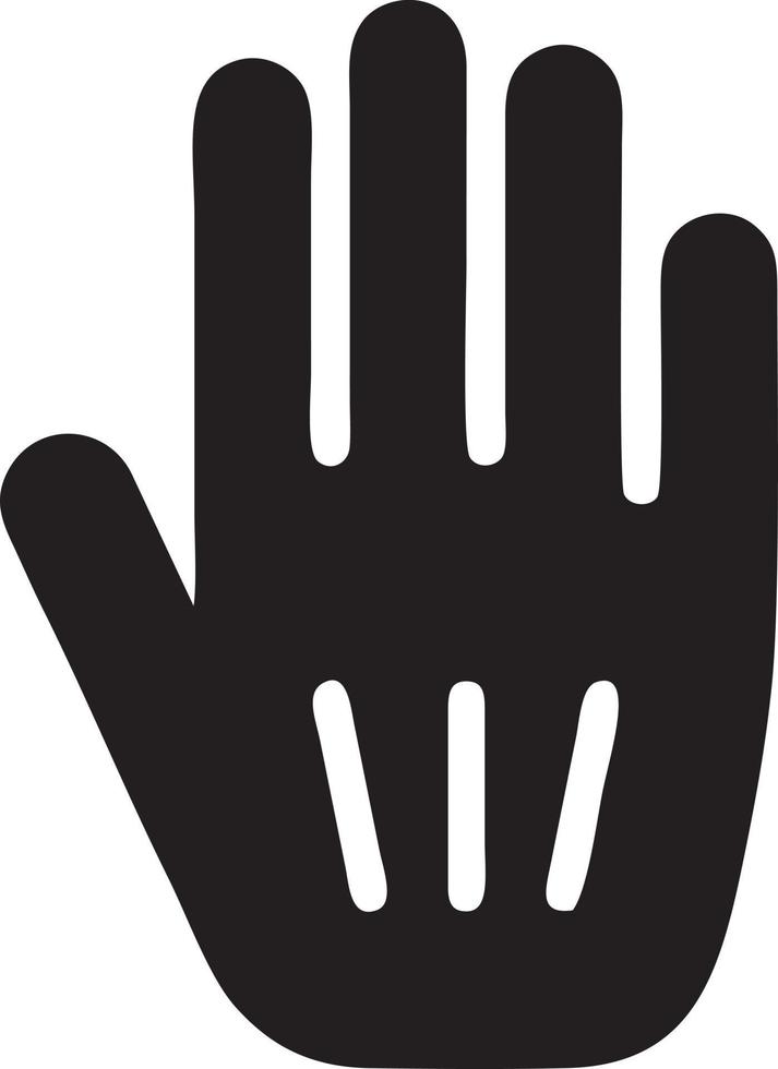 Hand icon symbol vector image. Illustration of the isolated finger hand touch human design. EPS 10