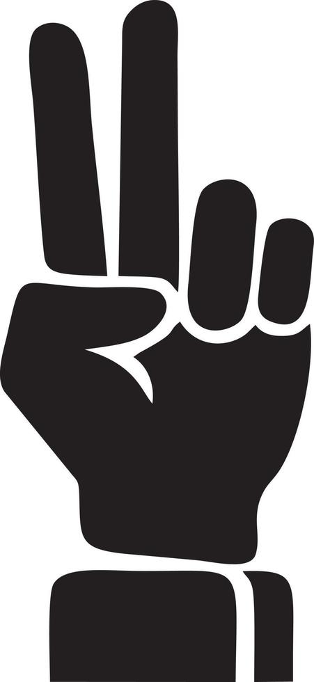 Hand icon symbol vector image. Illustration of the isolated finger hand touch human design. EPS 10