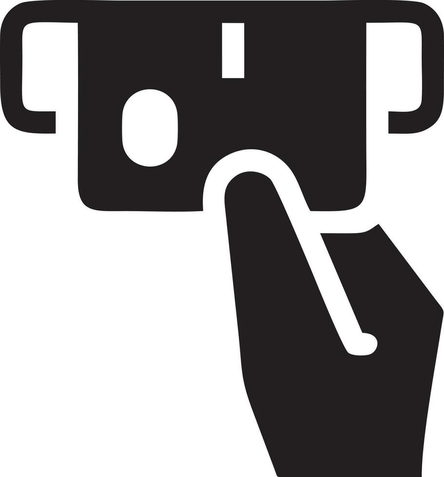 Hand icon symbol vector image. Illustration of the isolated finger hand touch human design. EPS 10