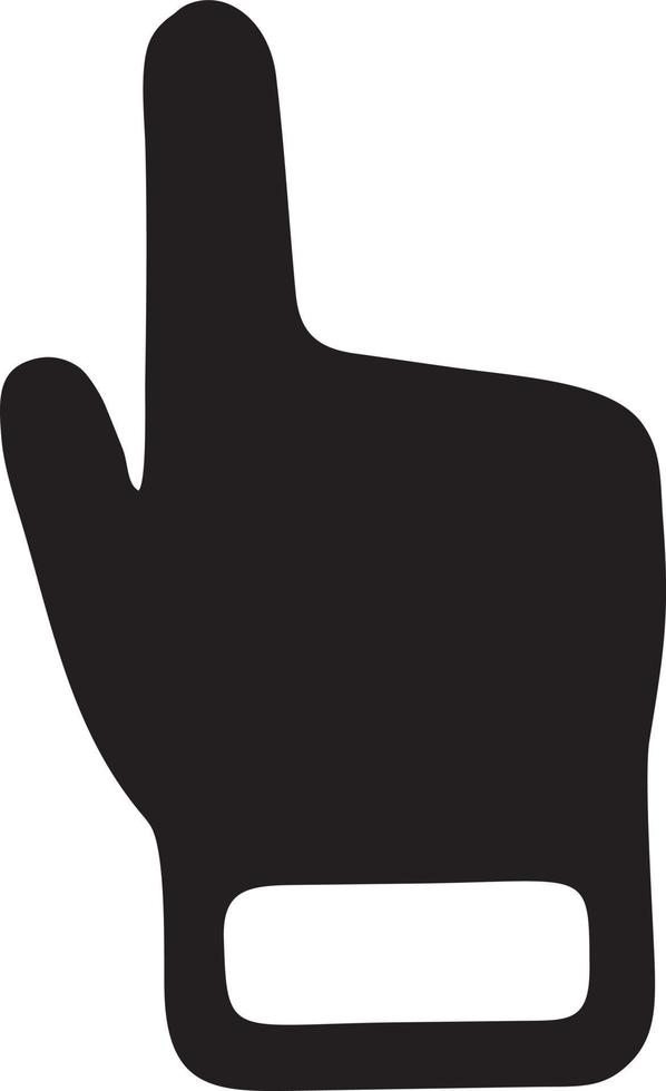 Hand icon symbol vector image. Illustration of the isolated finger hand touch human design. EPS 10
