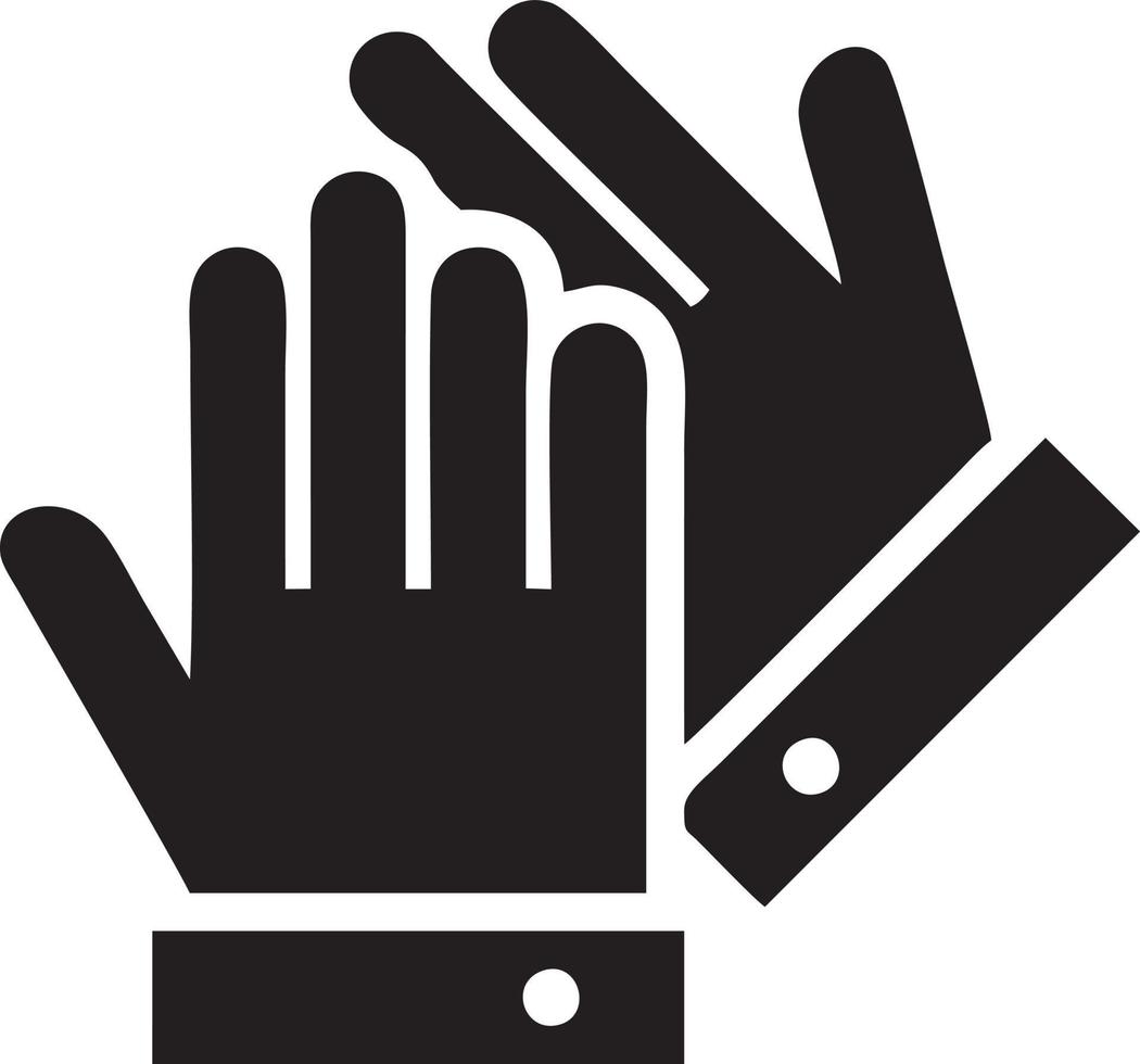 Hand icon symbol vector image. Illustration of the isolated finger hand touch human design. EPS 10