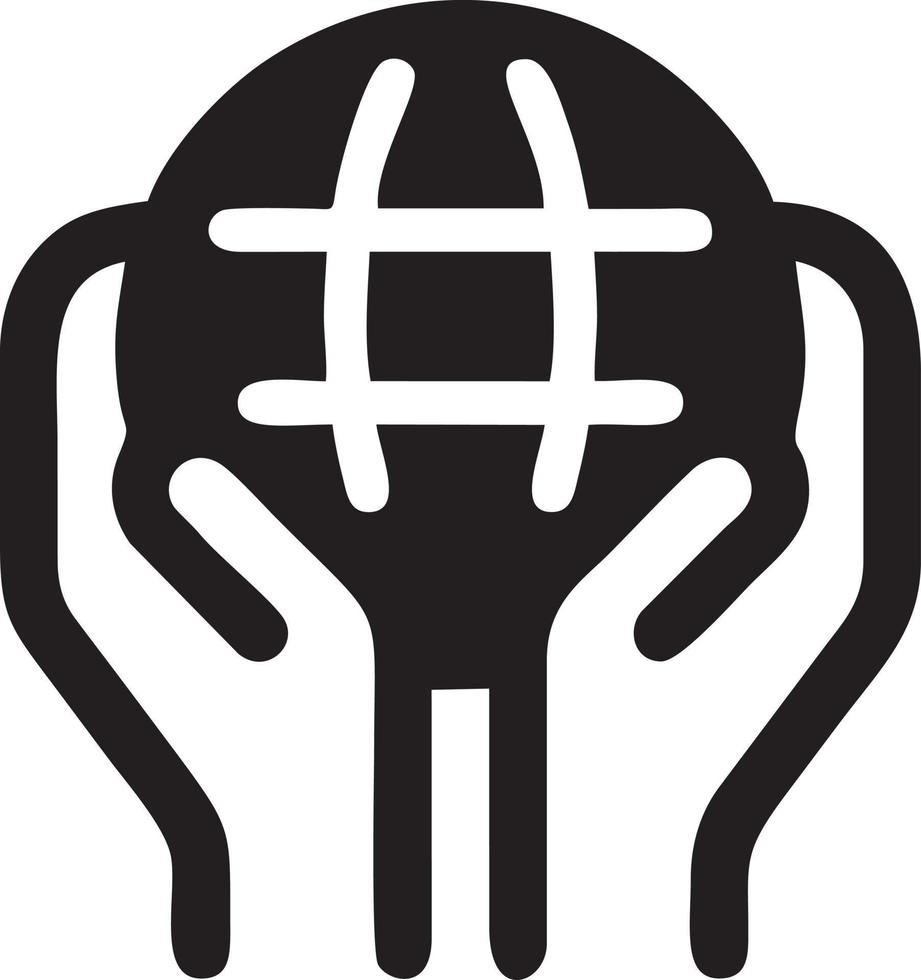 Hand icon symbol vector image. Illustration of the isolated finger hand touch human design. EPS 10