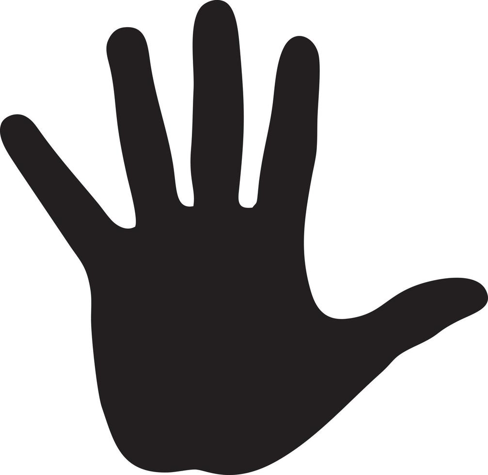 Hand icon symbol vector image. Illustration of the isolated finger hand touch human design. EPS 10