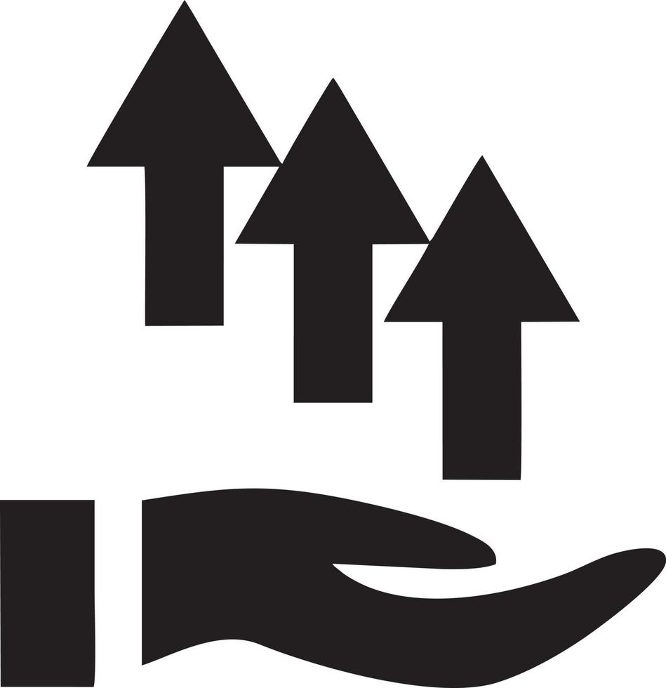 Hand icon symbol vector image. Illustration of the isolated finger hand touch human design. EPS 10