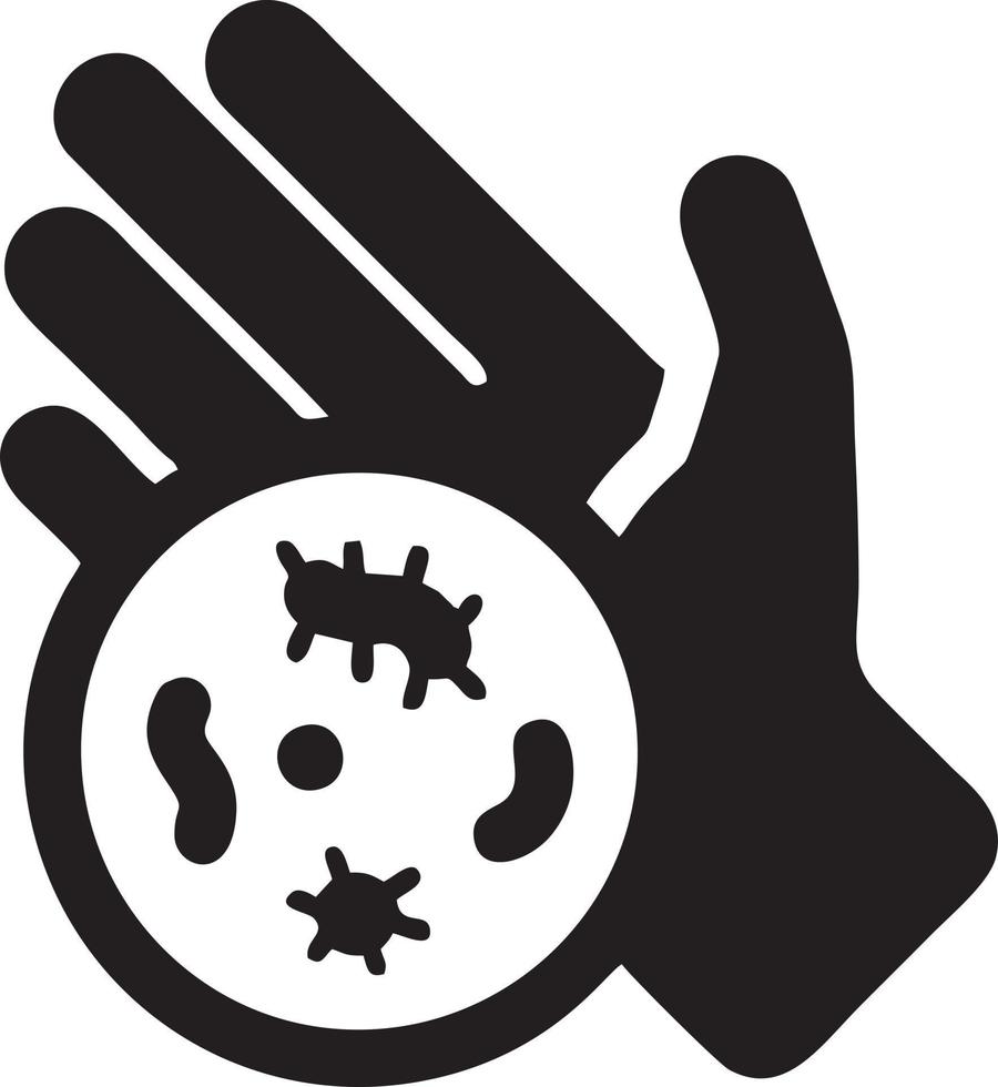 Hand icon symbol vector image. Illustration of the isolated finger hand touch human design. EPS 10