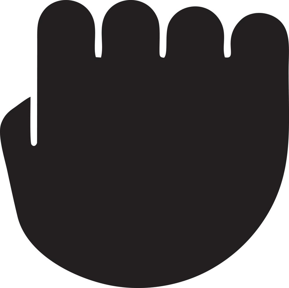 Hand icon symbol vector image. Illustration of the isolated finger hand touch human design. EPS 10