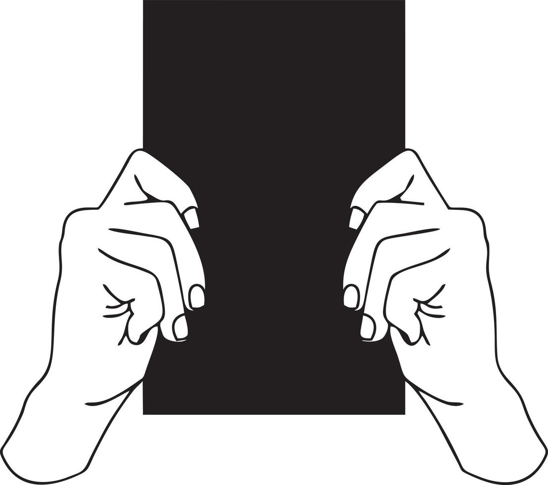 Hand icon symbol vector image. Illustration of the isolated finger hand touch human design. EPS 10