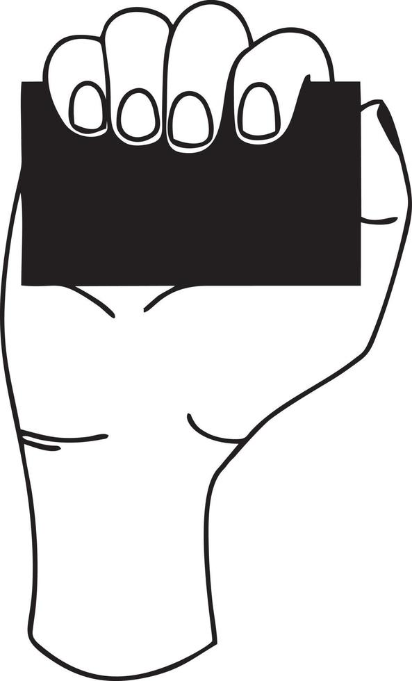 Hand icon symbol vector image. Illustration of the isolated finger hand touch human design. EPS 10