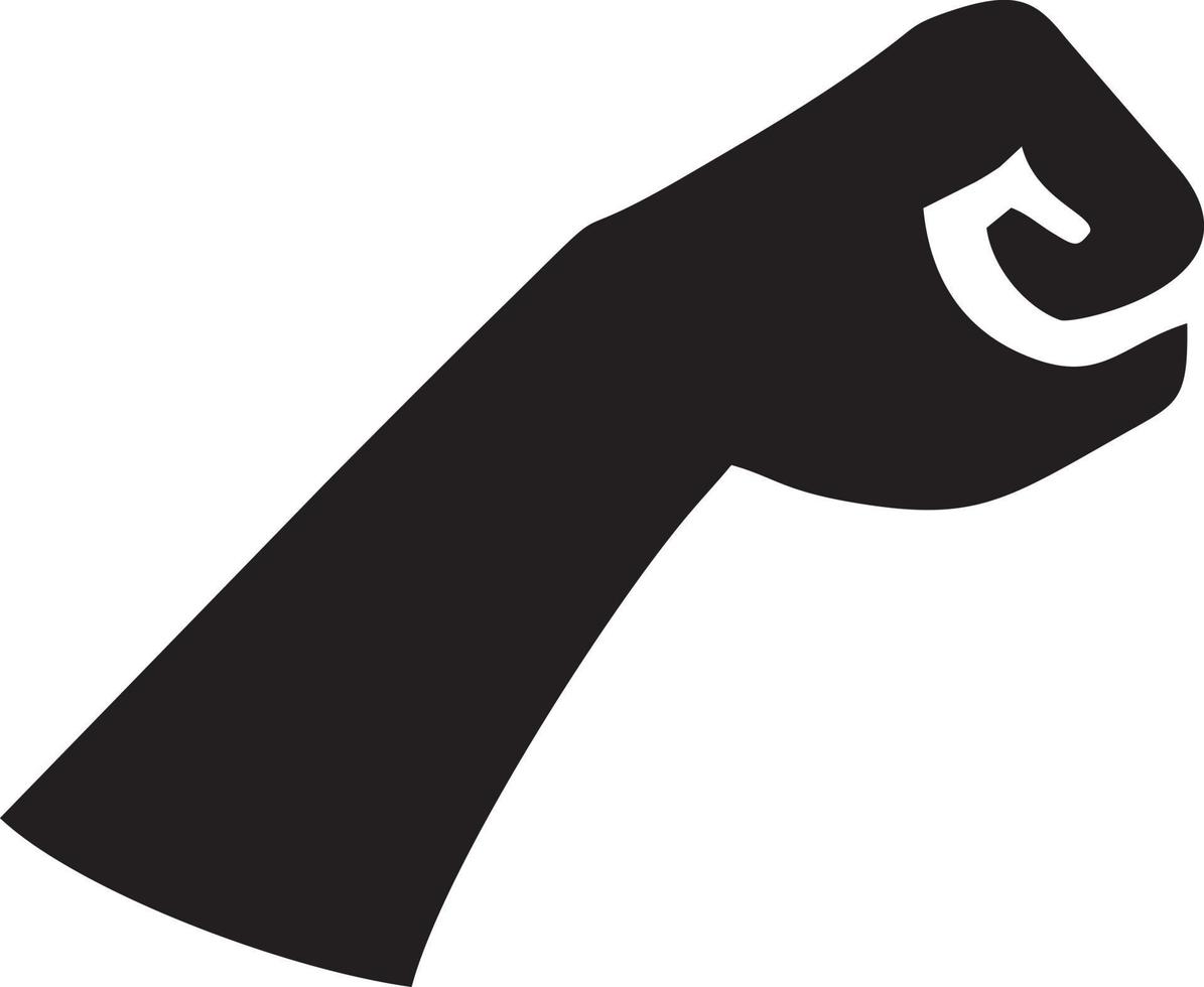 Hand icon symbol vector image. Illustration of the isolated finger hand touch human design. EPS 10