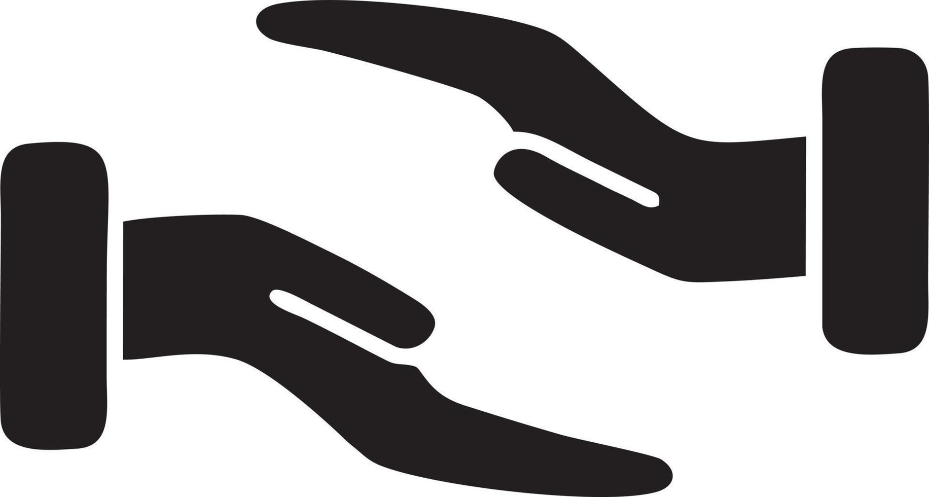 Hand icon symbol vector image. Illustration of the isolated finger hand touch human design. EPS 10