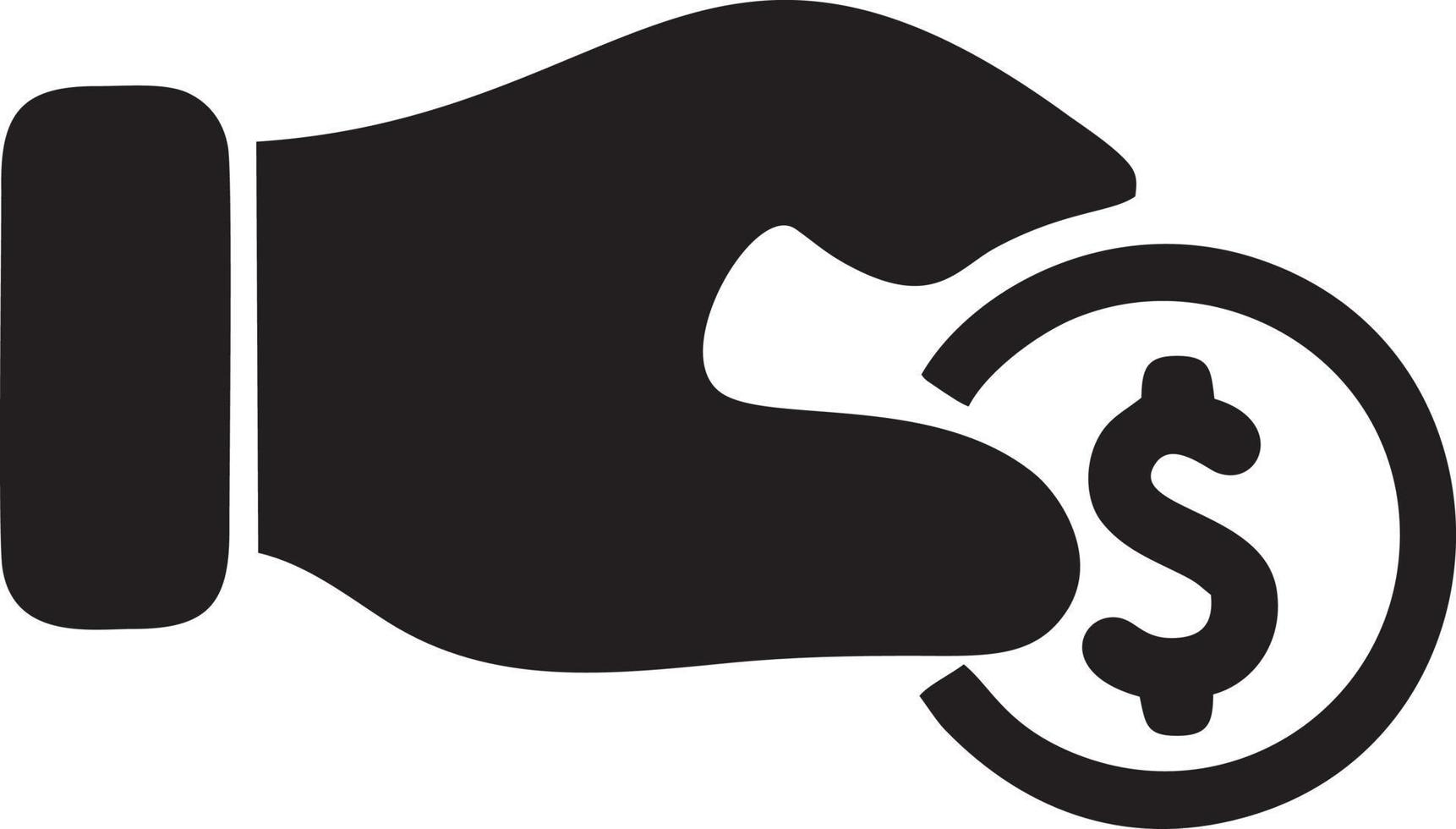 Hand icon symbol vector image. Illustration of the isolated finger hand touch human design. EPS 10