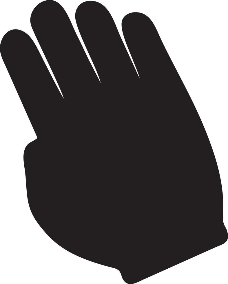 Hand icon symbol vector image. Illustration of the isolated finger hand touch human design. EPS 10