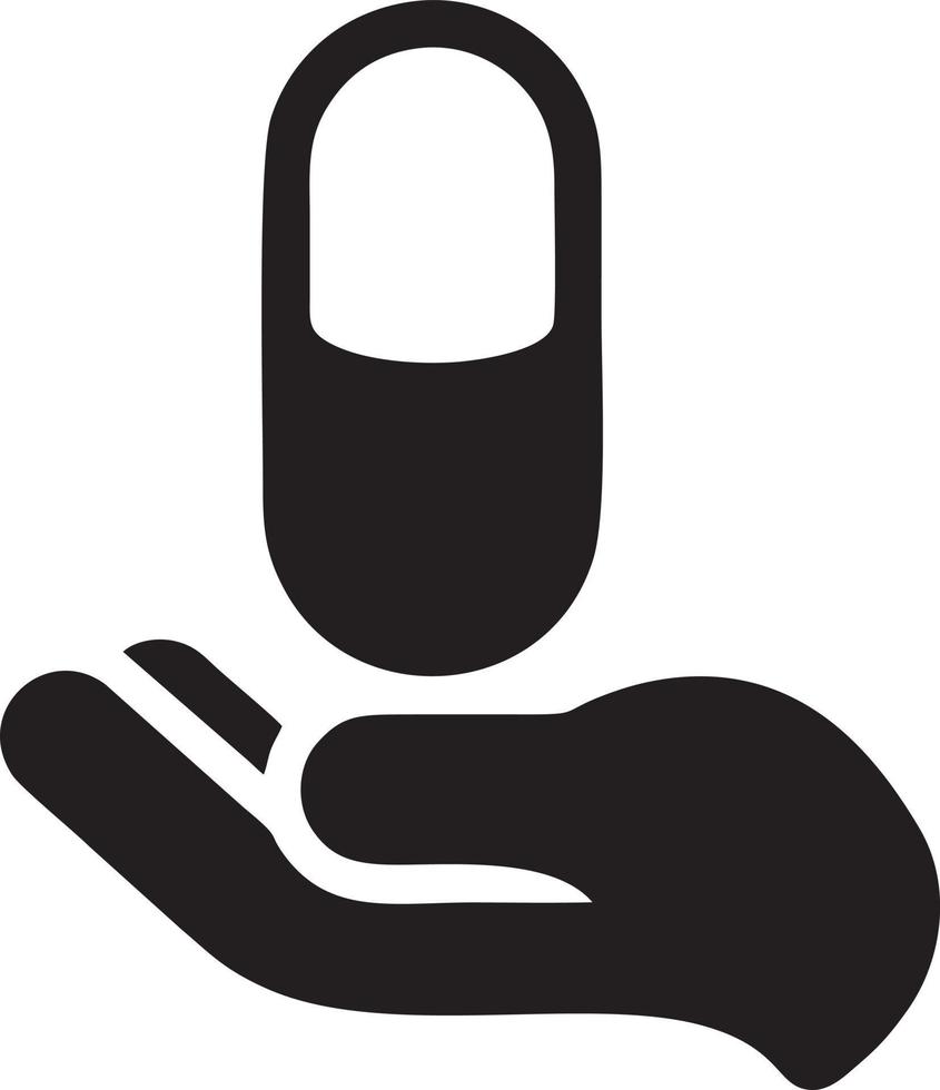 Hand icon symbol vector image. Illustration of the isolated finger hand touch human design. EPS 10