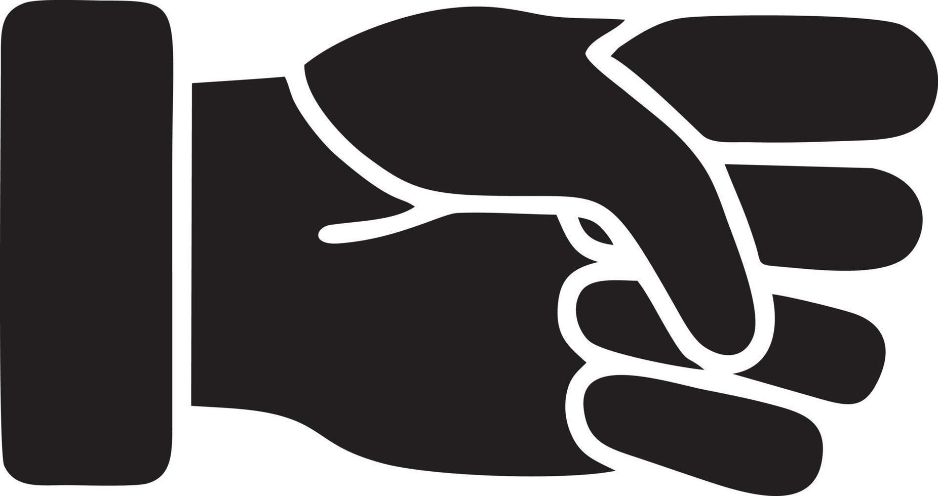 Hand icon symbol vector image. Illustration of the isolated finger hand touch human design. EPS 10