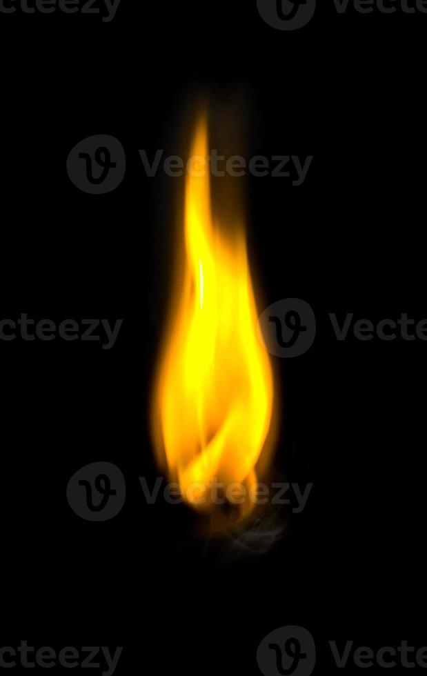Fire flame isolate on black background. Burn flames, abstract texture. Art design for fire pattern, flame texture. photo