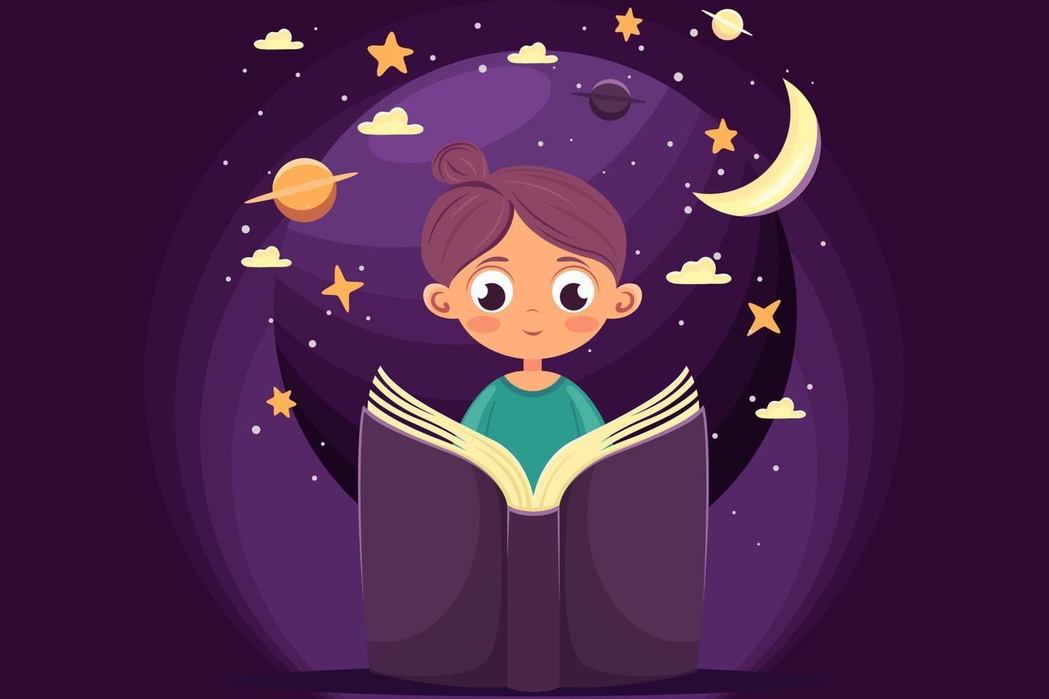 a-girl-reading-an-interesting-book-at-night-or-late-at-night-reading