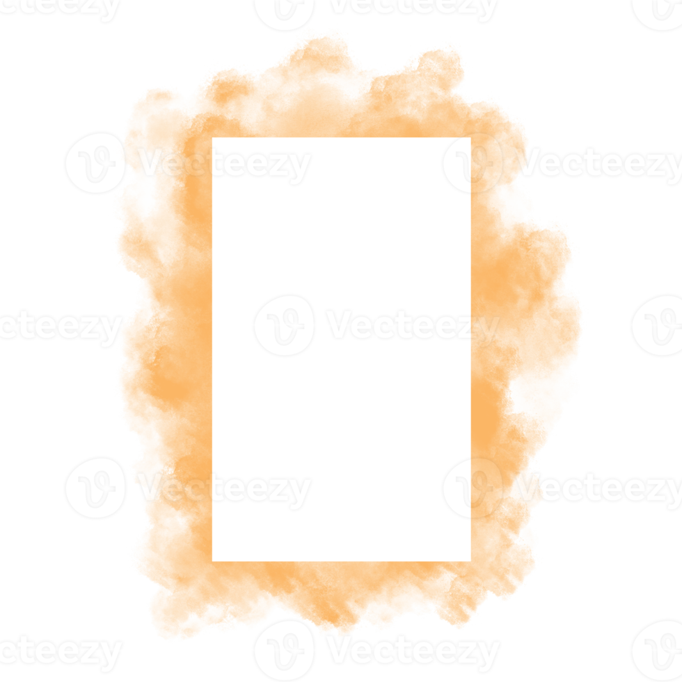 main peint aquarelle rectangle sur une blanc arrière-plan, vecteur doux aquarelle éclabousser arrière-plan, aquarelle abstrait forme isolé sur blanc arrière-plan, peindre éclaboussure png