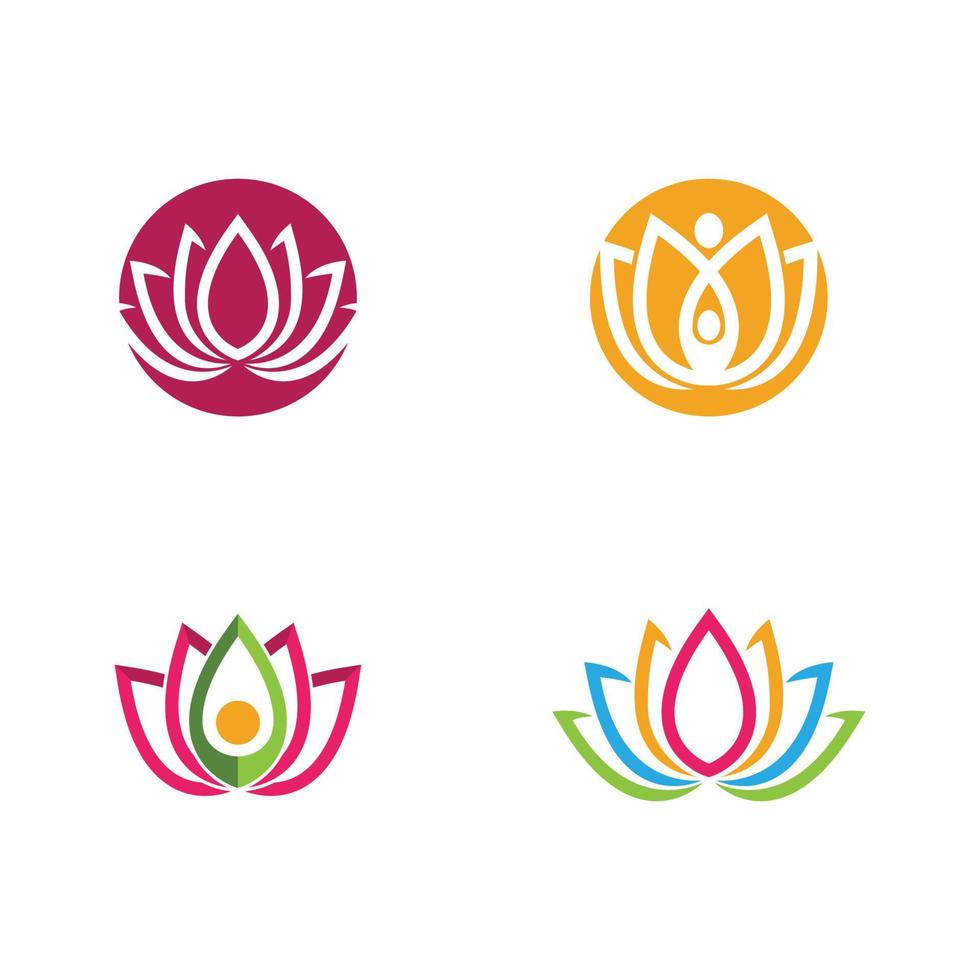 Beauty Vector lotus icon