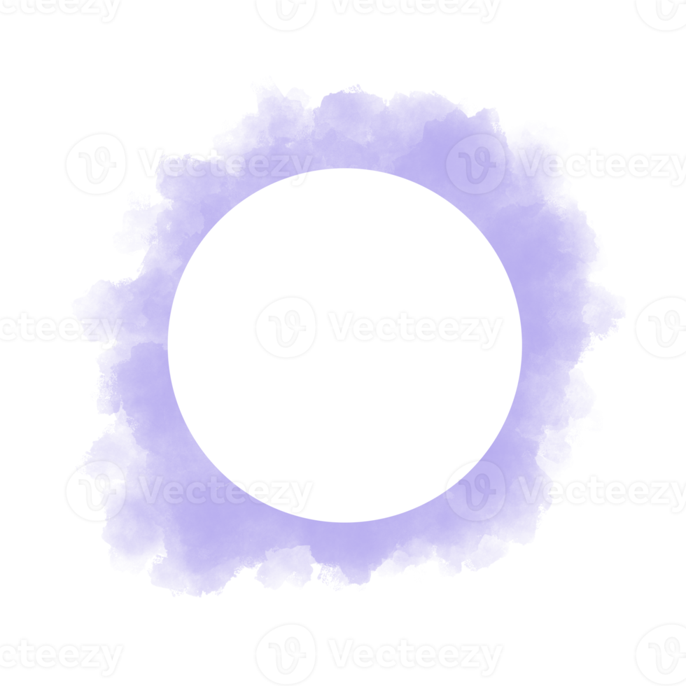 hand painted watercolor circles on a white background, Vector soft watercolor splatter background, Watercolor abstract shape isolated on white background, Paint splash png