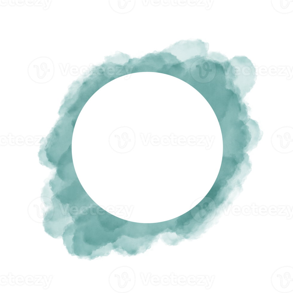 hand painted watercolor circles on a white background, Vector soft watercolor splatter background, Watercolor abstract shape isolated on white background, Paint splash png