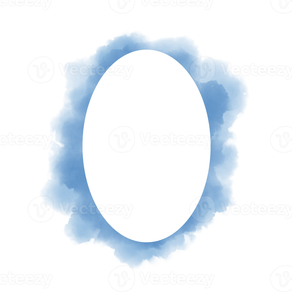 hand painted watercolor oval on a white background, Vector soft watercolor splatter background, Watercolor abstract shape isolated on white background, Paint splash png