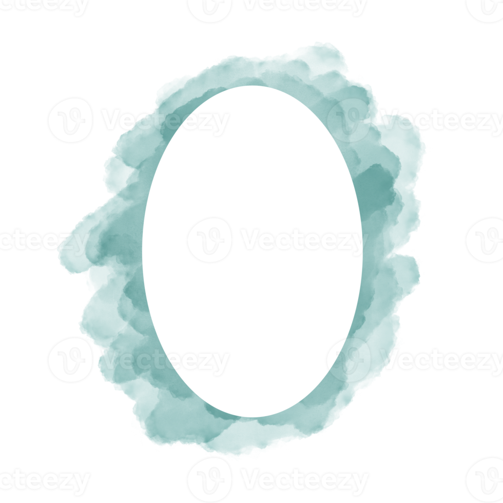 hand painted watercolor oval on a white background, Vector soft watercolor splatter background, Watercolor abstract shape isolated on white background, Paint splash png