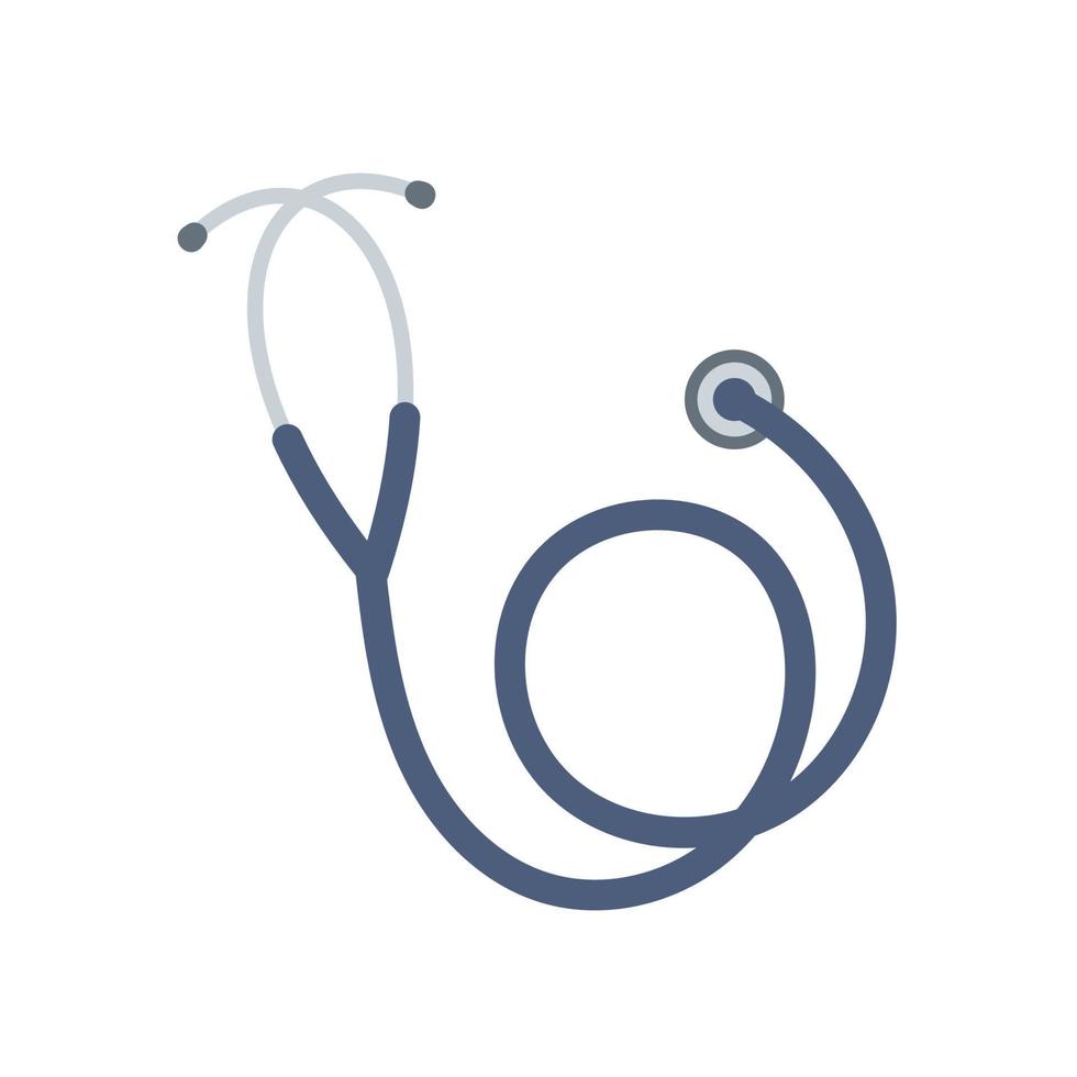 medical stethoscope of nurse and doctor to examine the patient's body vector