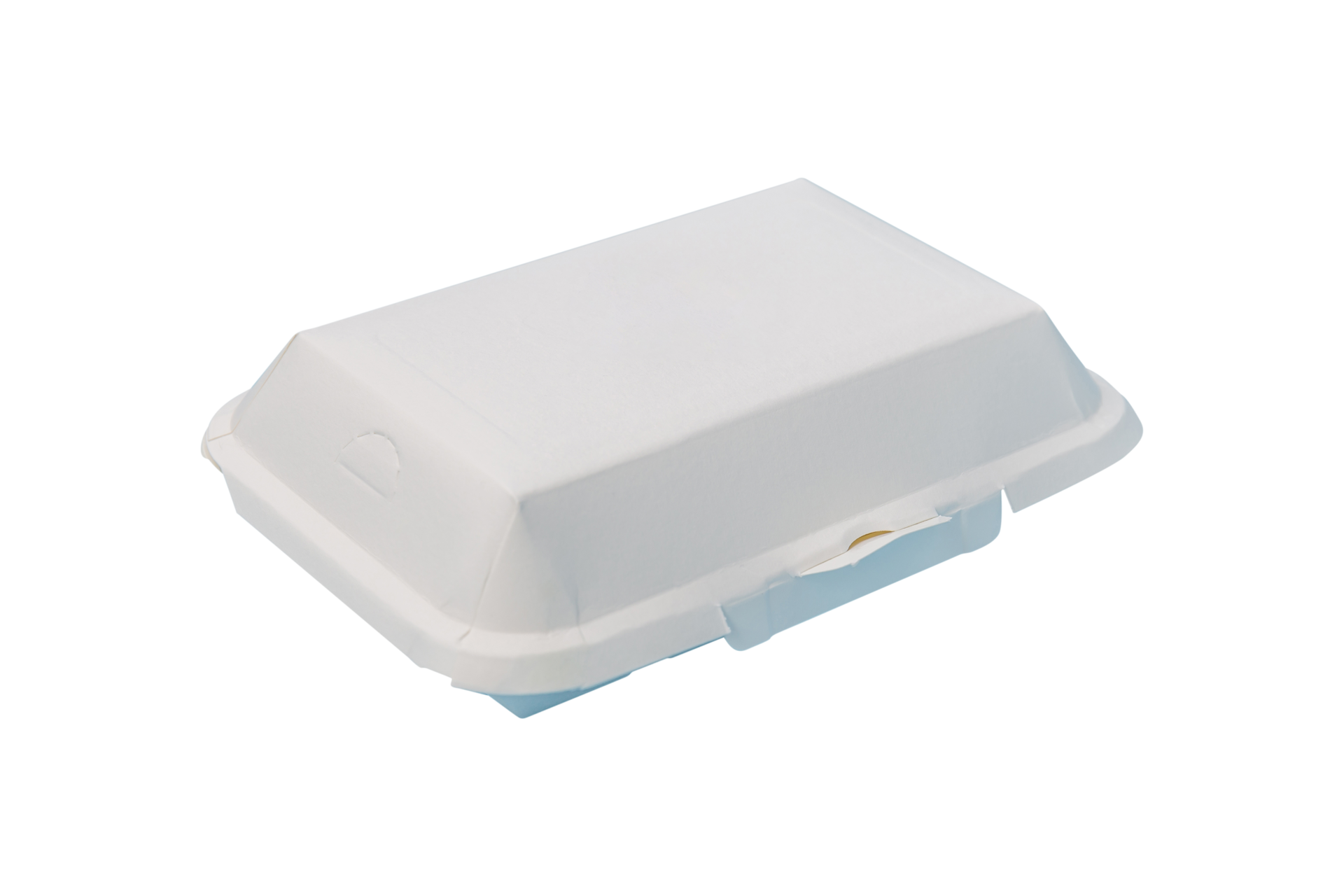 Paper Meal Box Packaging On Blue Background For Mockup Advertisement free-holiday-meal-box-giveaway-youtube