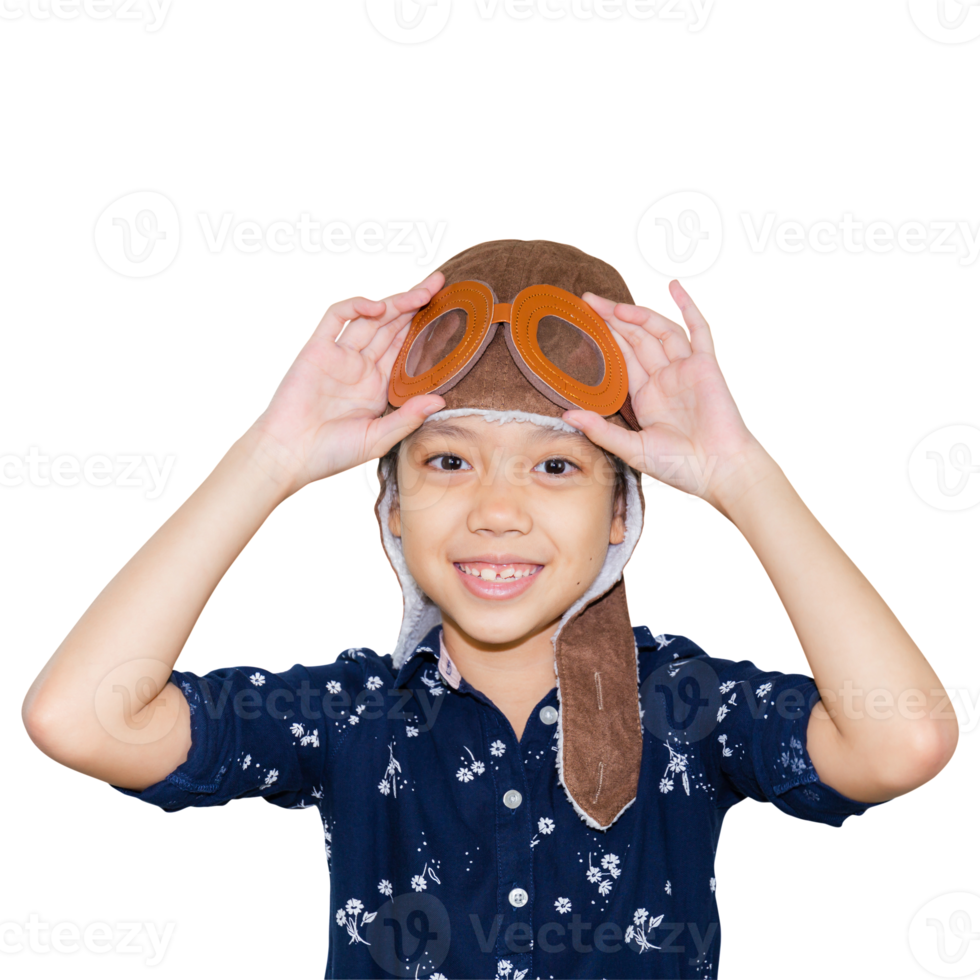 Kid pilot aviator, Child playing and dream careers concept png