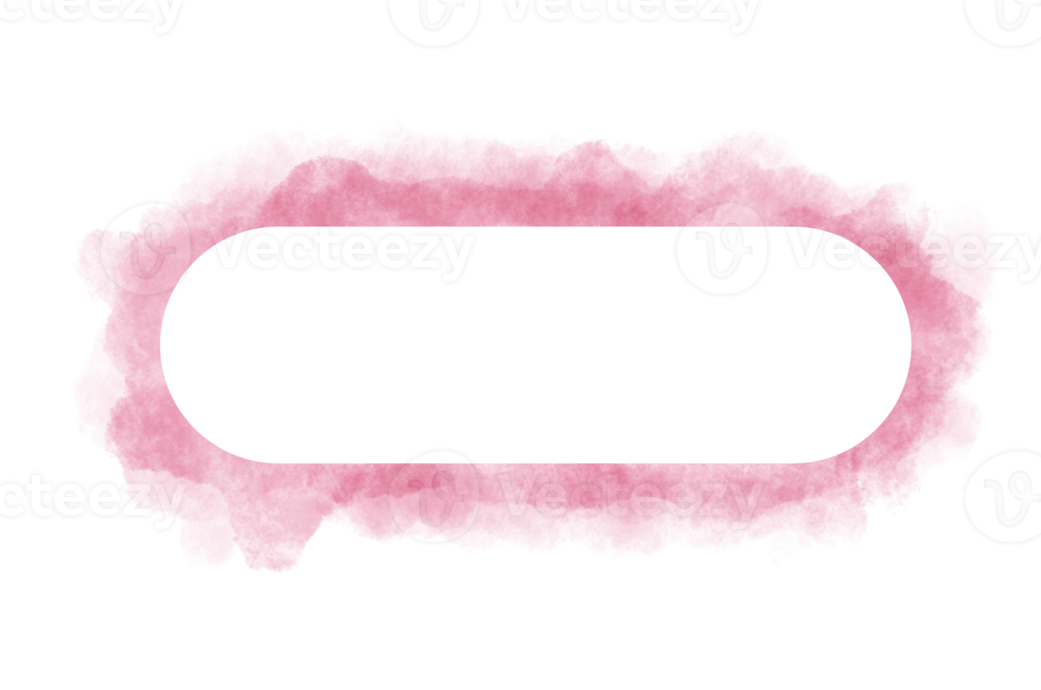 hand painted watercolor rectangle on a white background, Vector soft watercolor splatter background, Watercolor abstract shape isolated on white background, Paint splash png